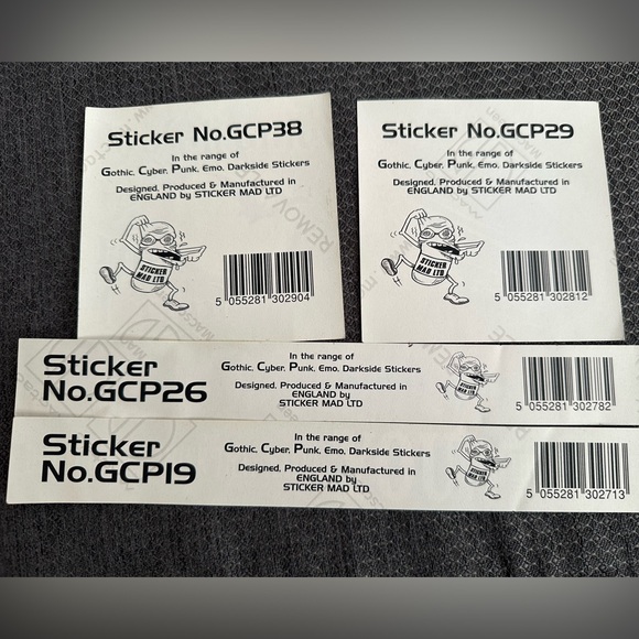 🦇💀 Goth/Spooky Sticker Bundle - Picture 5 of 5